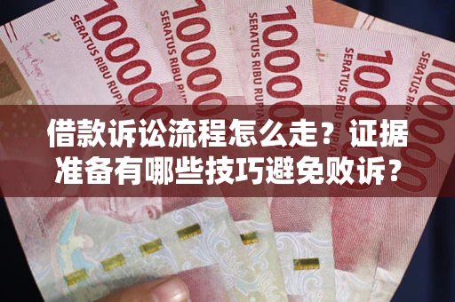 武汉借款诉讼流程怎么走？证据准备有哪些技巧避免败诉？