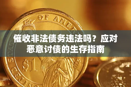 武汉催收非法债务违法吗？应对恶意讨债的生存指南