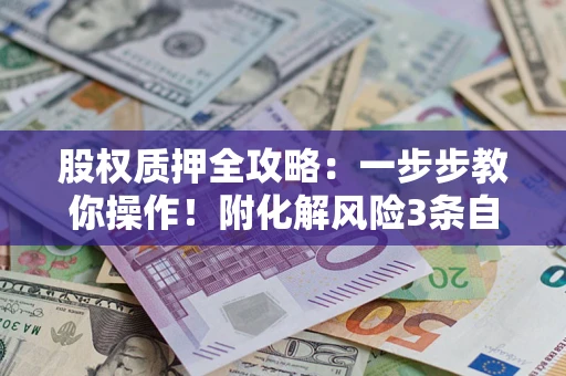 武汉股权质押全攻略：一步步教你操作！附化解风险3条自救法则
