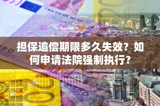 武汉担保追偿期限多久失效？如何申请法院强制执行？