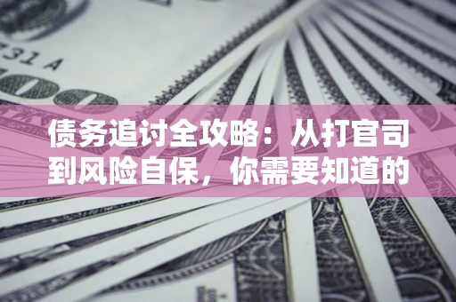 武汉债务追讨全攻略：从打官司到风险自保，你需要知道的法律智慧