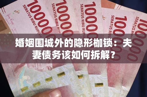 武汉婚姻围城外的隐形枷锁：夫妻债务该如何拆解？