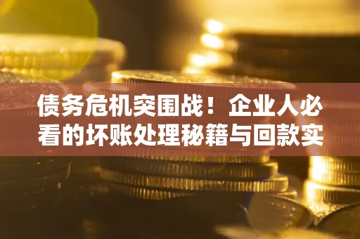 武汉债务危机突围战！企业人必看的坏账处理秘籍与回款实战指南